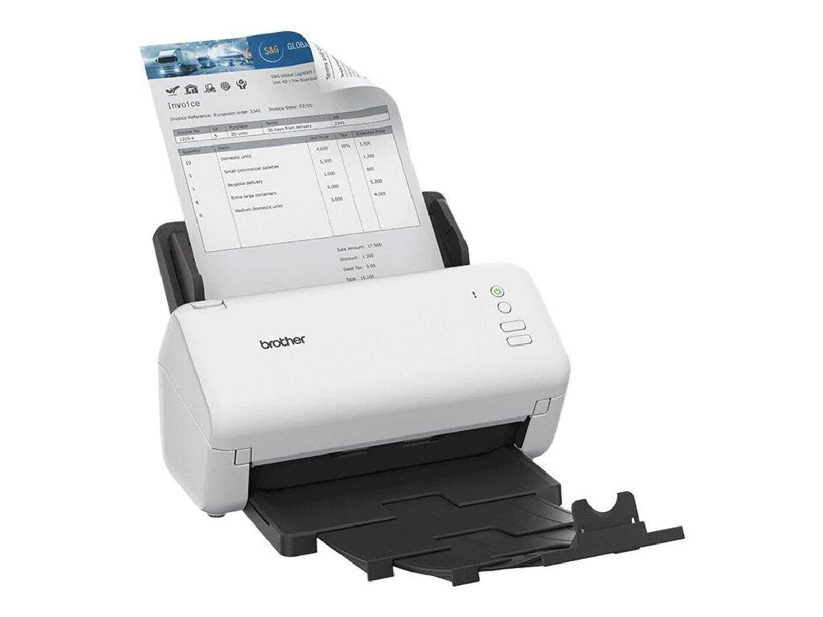 Brother ADS-4100 - document scanner - desktop - USB 3.0 USB 2.0 (Host) Brother ADS-4100 - document scanner - desktop - USB 3.0 USB 2.0 (Host)